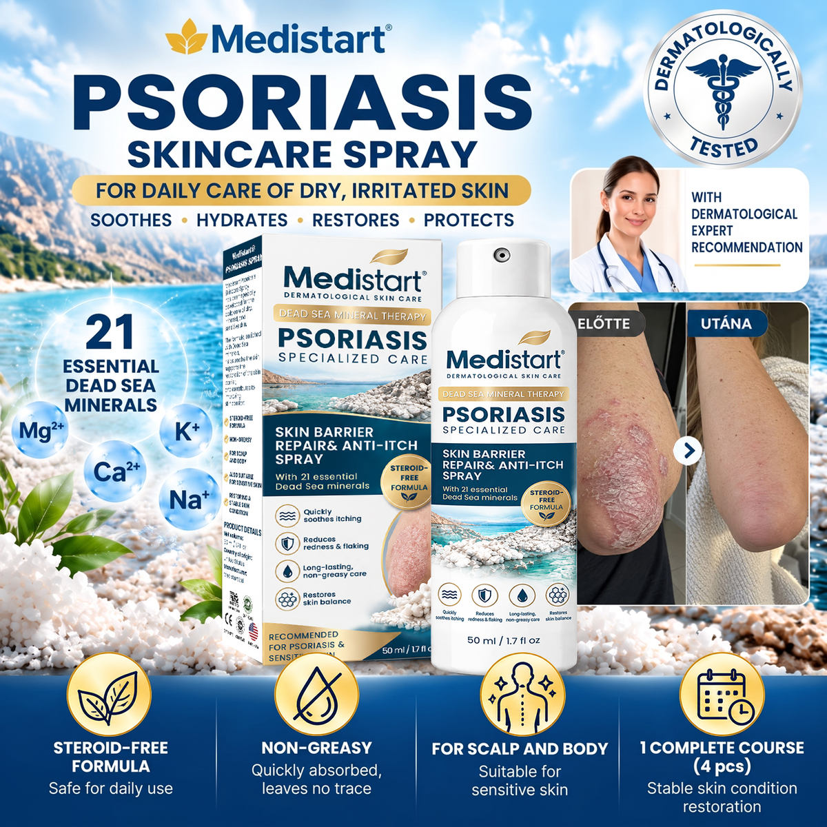 🌿🌿 Medistart® PSORIASIS SPECIALIZED SKIN CARE